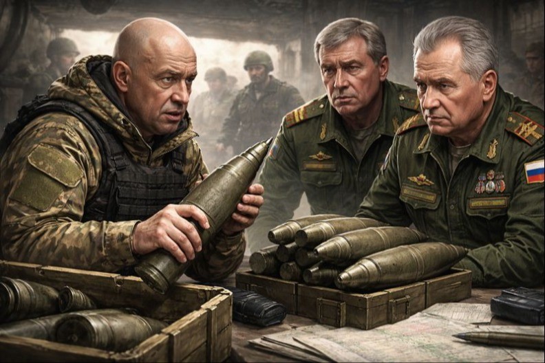 OTKRIVENE TAJNE SVAĐE U VRHU RUSKE VOJSKE: Zašto je Prigožin verovao da ga namerno ostavljaju bez municije